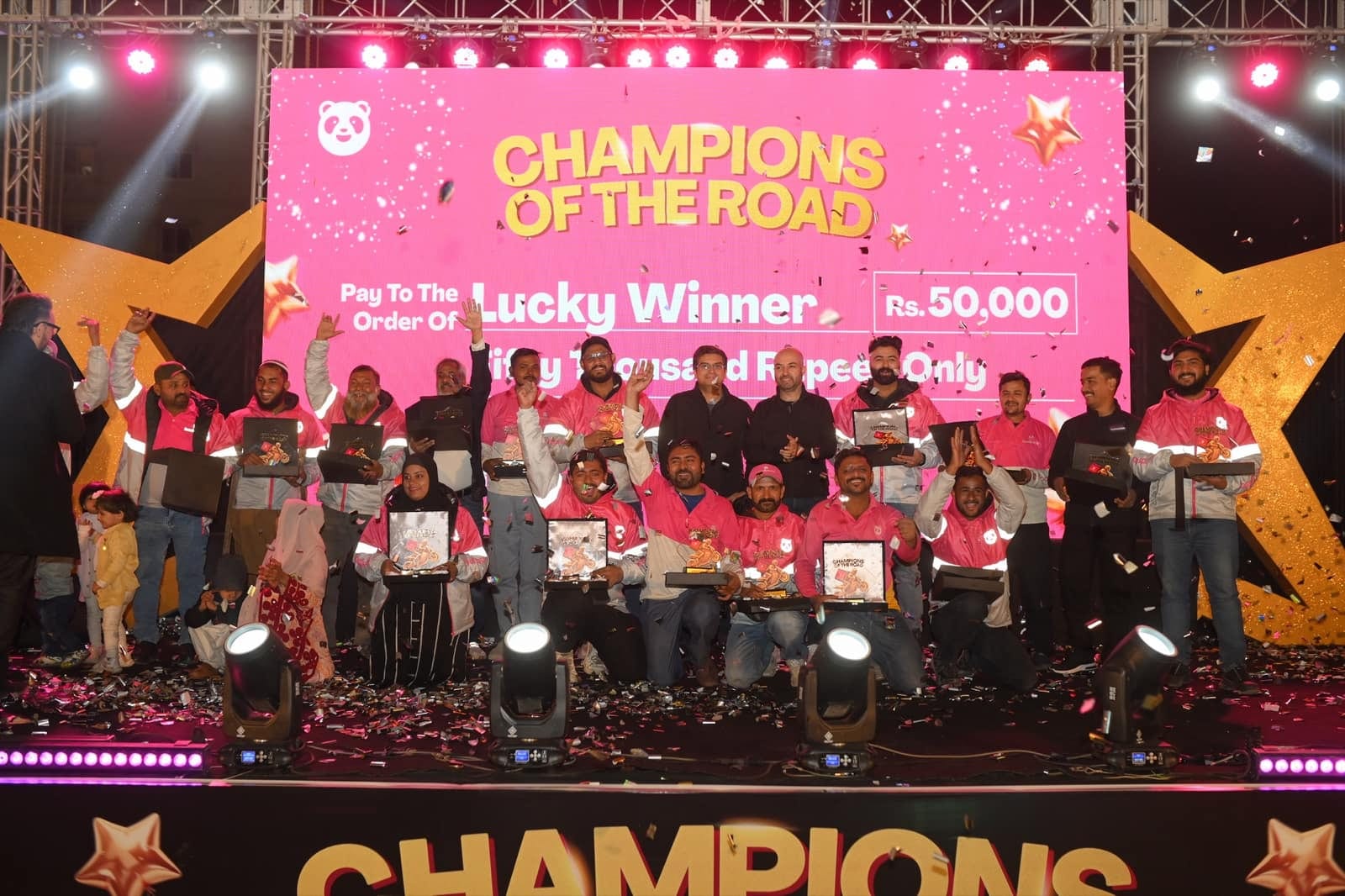 Champions of the Road rider engagement event in Pakistan