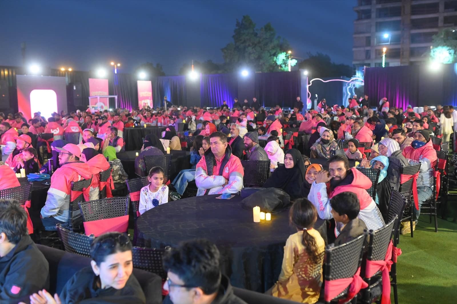 Foodpanda rider engagement gathering during Ramadan in Pakistan