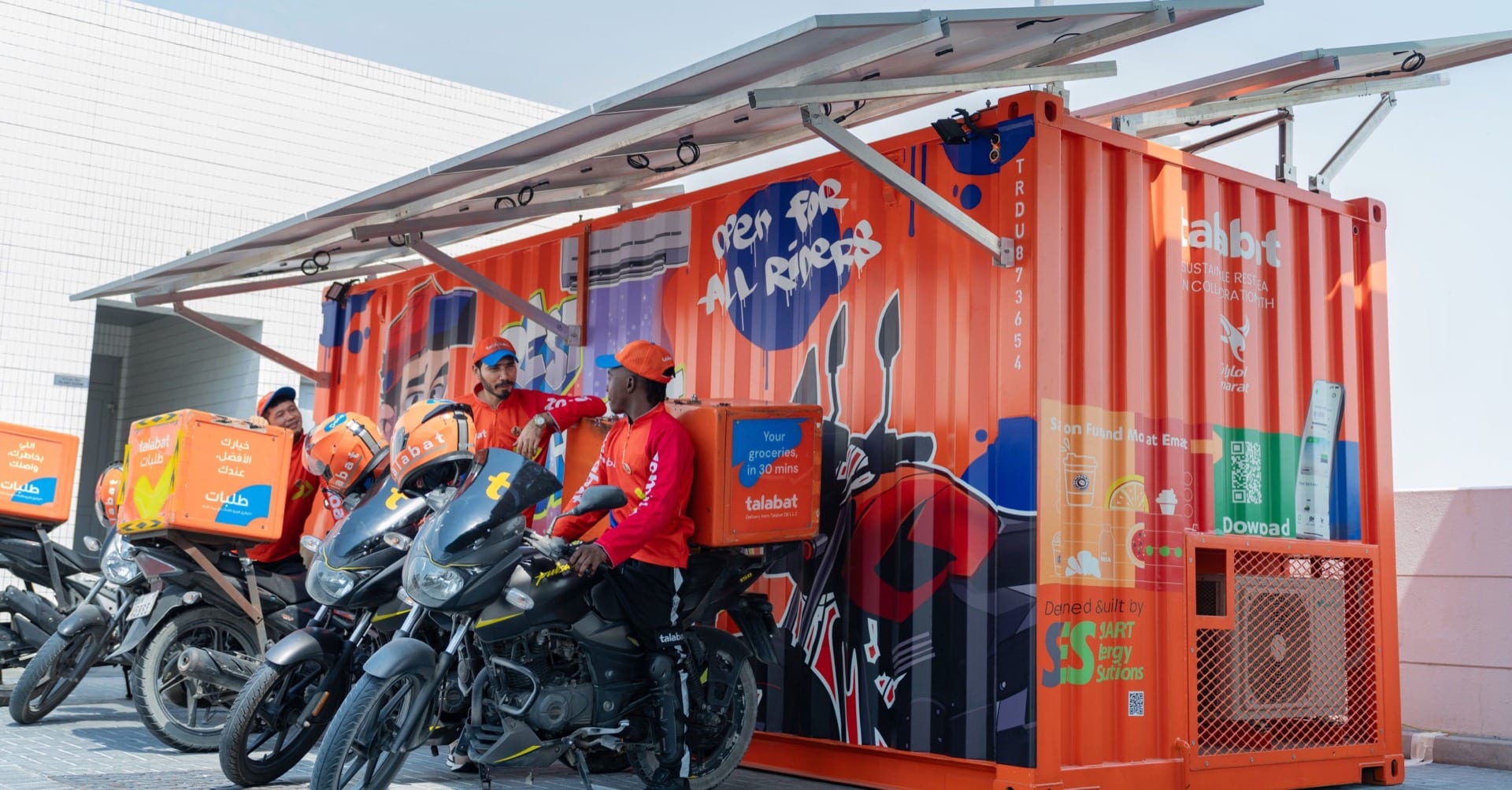 Summer Together rider wellbeing initiative in the UAE
