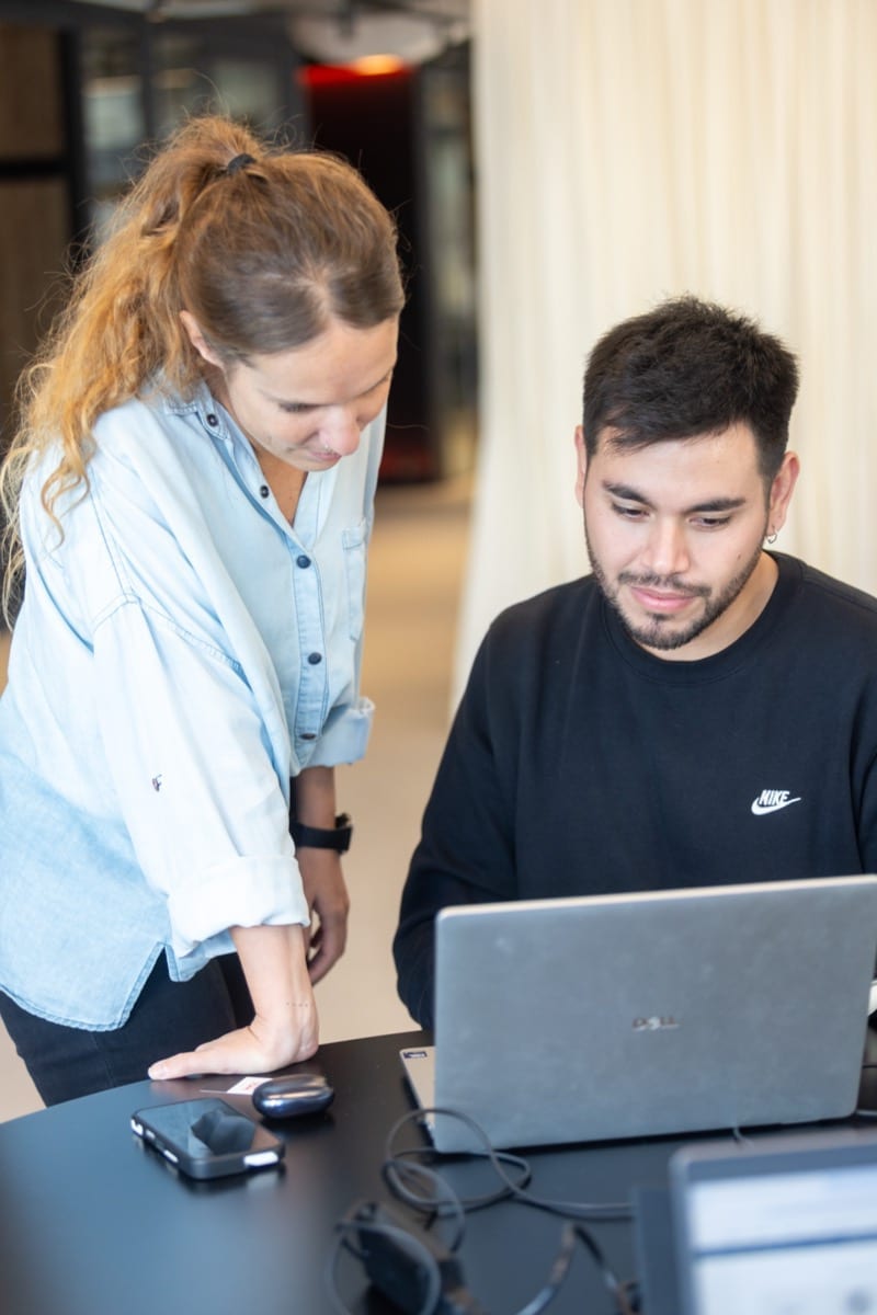 Rosana Salas at PedidosYa operations hub in Uruguay